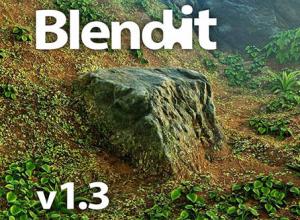 Blender模型环境融合插件 Blendit v1.7.1