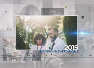 AE模板-简洁现代公司企业时间线宣传片头 Inspire Timeline