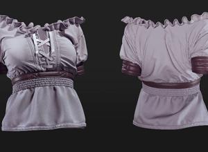 Marvelous Designer (MD)中世纪女式上衣制作教程