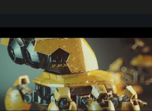 3ds max/Substance Painter机器人模型建模材质教程