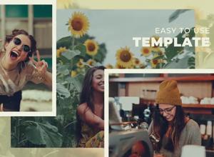 FCPX插件-回忆幻灯片照片相册片头开场 Memories Slideshow