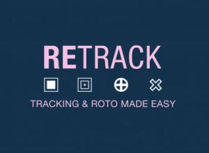 AE调整编辑视频跟踪修复脚本 ReTrack v2.1.3