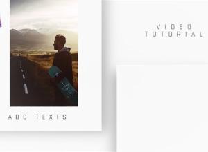 FCPX模板-时尚现代照片墙相册翻转视频片头 Ultra Modern Display