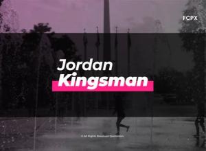 FCPX插件-7组简洁社交媒体人名字幕条动画 Fast and Modern Lower Thirds