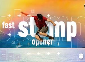 FCPX模板-时尚动感踩踏快闪开场片头 Fast Stomp Openers + 视频教程