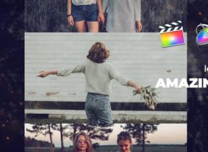 FCPX插件-创意时尚光效照片相册片头 Creative Slideshow