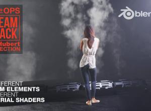 Blender蒸汽特效动画插件 Ian HubertS Steam Kpack