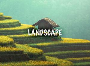 10组户外环境风景图像视频LUTs调色预设 Landscape LUT