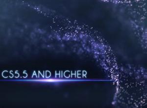 AE模板-小故障标题粒子背景宣传文字片头 Glitch Titles