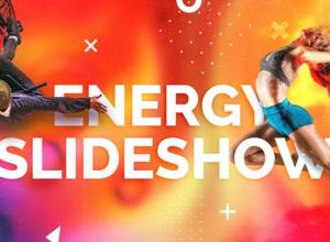 FCPX模板-动感时尚活力变形过渡标题片头 Energy Slideshow