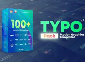 FCPX插件-50组时尚创意文字标题人名字幕条动画 Lower Third