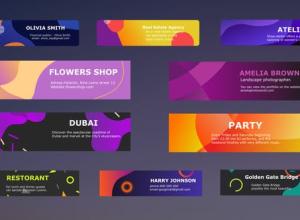 AE模板-多彩现代标题条形人名字幕条动画 Colorful Modern Titles