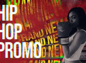 FCPX插件-快速嘻哈文字效果宣传动画 Hip Hop Promo