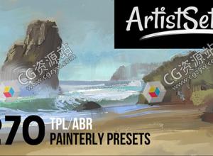 270组Timothy Jack画师数字绘画自定义PS笔刷