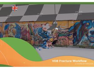 Houdini墙体VDB破碎模拟特效教程