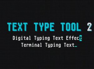 AE模板-20个文本场景电脑打字动画效果 Text Type Tool 2
