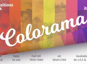 AE模板-30组4k多彩电影耀斑闪光光效叠加视频无缝转场动画