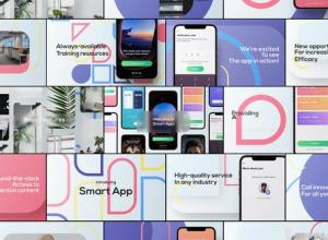 AE模板-时尚商务智能手机APP应用促销宣传展示片头 Smart App Promo