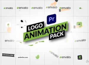 PR预设-32组卡通logo标志动画包 Logo Animation Pack for Premiere Pro