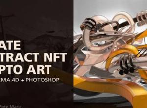 C4D与PS抽象艺术创作训练视频教程