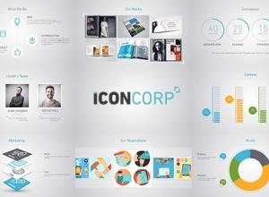 AE模板-企业促销数据信息展示宣传动画