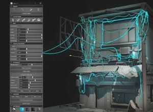 绳索电线生成Maya插件 Cable 2.52 For Maya 2018-2020 Win/Mac + 使用教程