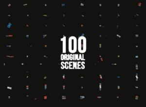 AE模板-100个4K动态文字标题排版动画 Dynamic Typography Pack