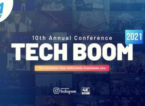 AE模板-现代时尚活动相册包装宣传片头 Event Promo On