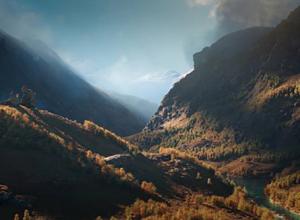 Houdini创建大型自然景观场景环境制作视频教程