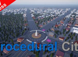 虚幻引擎UE4程序城市生成器 Procedural City Generator