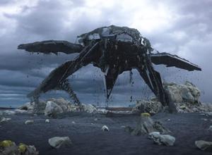 Houdini飞船起飞粒子沙粒碎石特效制作视频教程