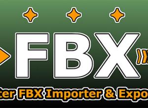 FBX模型导入导出Blender插件 Better FBX Importer & Exporter V6.3.0