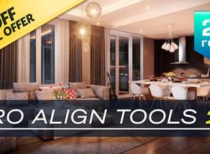 模型对齐Blender插件 Pro Align Tools v2.1.11