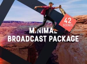 FCPX插件-40个场景创意简洁图形栏目包装宣传片头