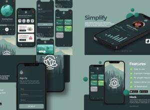 AE模板-15种预制产品时尚手机APP宣传展示片头