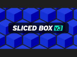 三维方块盒子生成AE脚本 Sliced Box 3 v3.37 + 使用教程