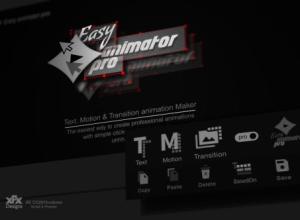 图形运动文字动画转场过渡制作工具AE脚本 Easy Animator Pro Win/Mac