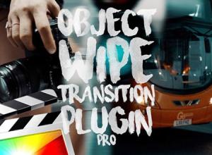 FCPX插件-物体移动自然切换视频转场特效预设