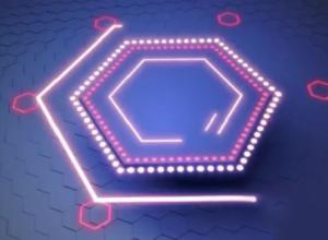 AE/C4D制作无限蜂巢科技感多边形图形教程