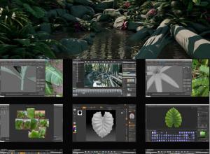 Unreal Engine制作植物游戏环境完整过程视频教程