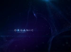 AE模板-大气豪华粒子粒子背景文字标题开场片头 Organic Titles