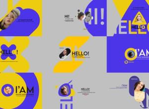 AE模板-简洁个人简历介绍图形动画展示 Portfolio Text Scenes