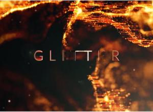 AE模板-金色流动粒子颁奖典礼文字标题 Elegant Gold Title