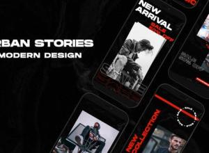 FCPX插件-INS竖屏社交媒体在线商店产品广告宣传 Urban Stories