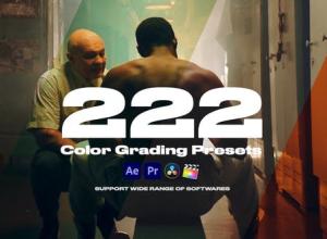 222个电影社交媒体视频短片婚礼照片LUTS调色预设 Colorify 222 LUTs