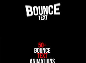 FCPX插件-52 个标题排版弹跳文本动画预设