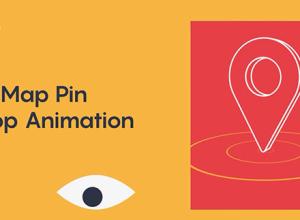 C4D三维无限循环地图标记动画教程+英文字幕