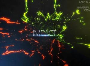 AE模板-大气能量感电影文字宣传片头 Impact – Cinematic Titles