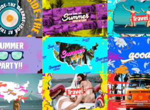 AE模板-假期活动介绍回忆旅行幻灯片 Travel Slideshow