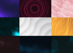 FCPX插件-9组时尚抽象循环背景视频动画 Stylish Animated Backgrounds